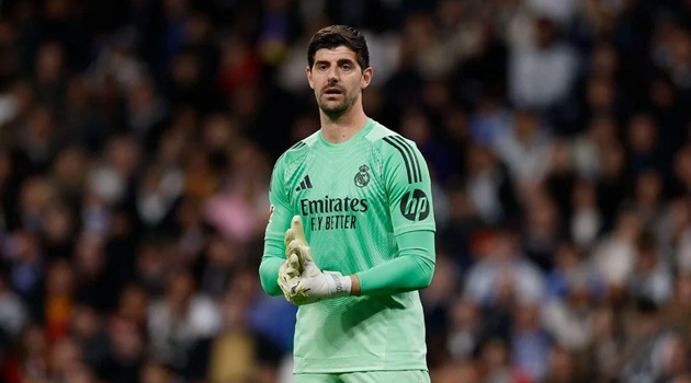 Real Madrid mất Courtois trong 6 tuần