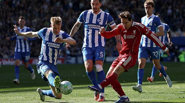 Rob Green chê Liverpool mất trục xương sống sau trận thua Brighton