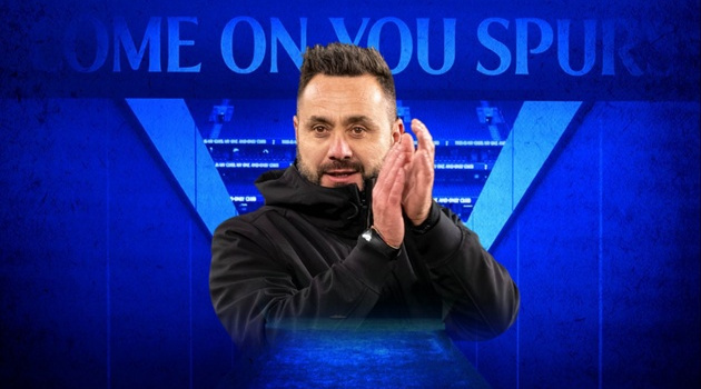 Tottenham đánh bạc với bản hợp đồng 5 năm cho De Zerbi