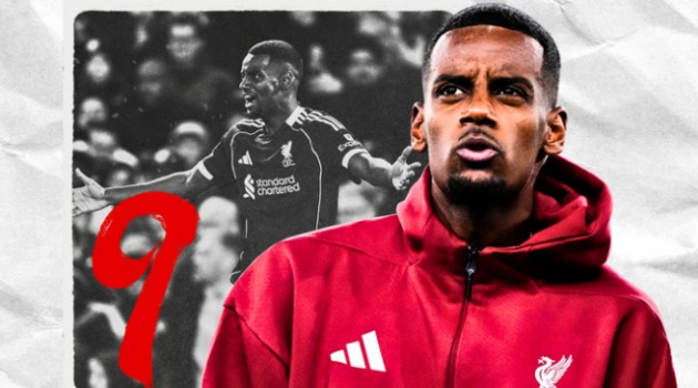 Alexander Isak đang trở thành khối thuốc nổ tại Anfield