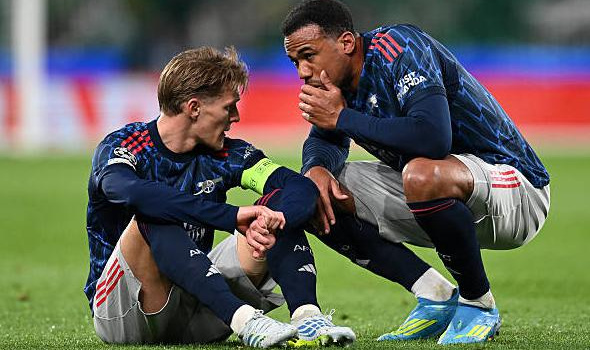 Cơn ác mộng chấn thương lại bủa vây Martin Odegaard