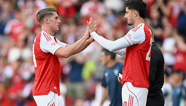 Phát kiến vô tình từ Viktor Gyokeres và Kai Havertz cứu Arsenal