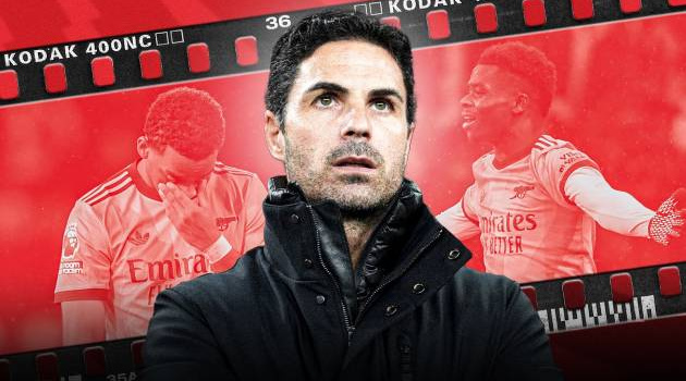 Arsenal lạc lối, Arteta trả giá cho những chiêu trò thất bại