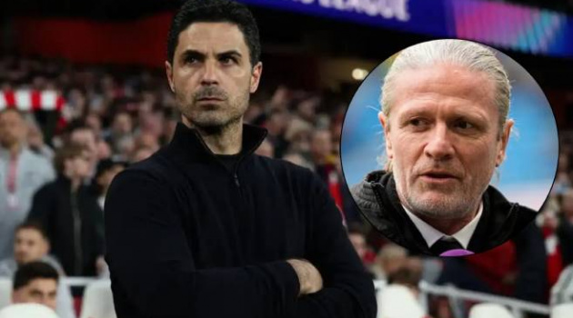 Huyền thoại lo ngại Arsenal đánh rơi chức vô địch vì Arteta