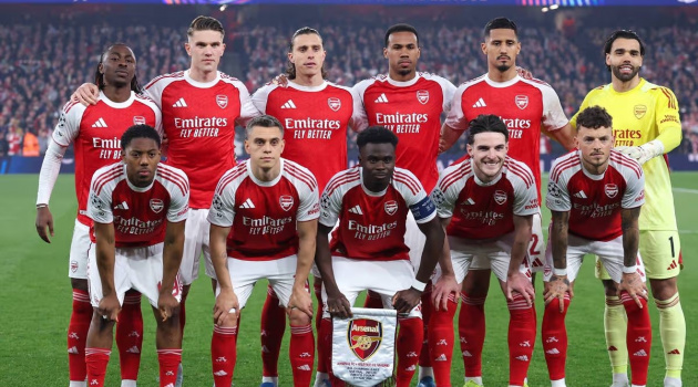 Đội hình Arsenal 2026/27 xoay quanh Declan Rice