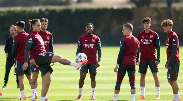 Calafiori kịp trở lại trước trận Burnley