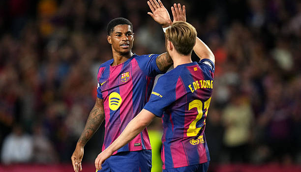 De Jong khẳng định Rashford khát khao gắn bó với Barcelona