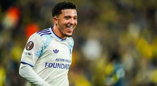 Aston Villa chuẩn bị đánh giá và quyết định tương lai Sancho