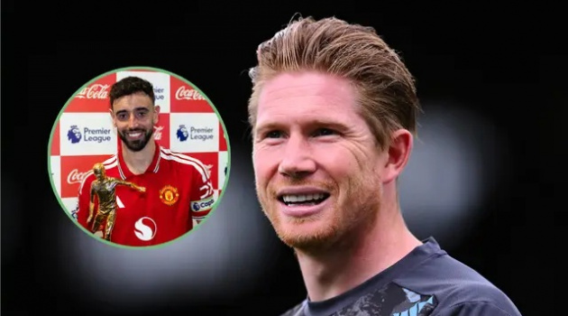 De Bruyne từng ấm ức vụ mất kiến tạo trước khi Bruno phá kỷ lục