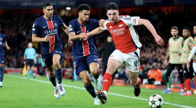 3 trận thua chung kết rèn giũa bản lĩnh thép cho Declan Rice