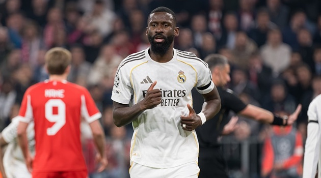 Rudiger được cho gia hạn hợp đồng với Real Madrid đến năm 2027