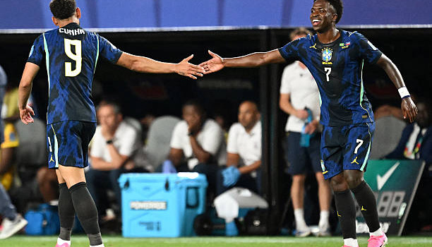 Cunha - Vinicius lập công, giúp Brazil dẫn đầu bảng C World Cup 2026