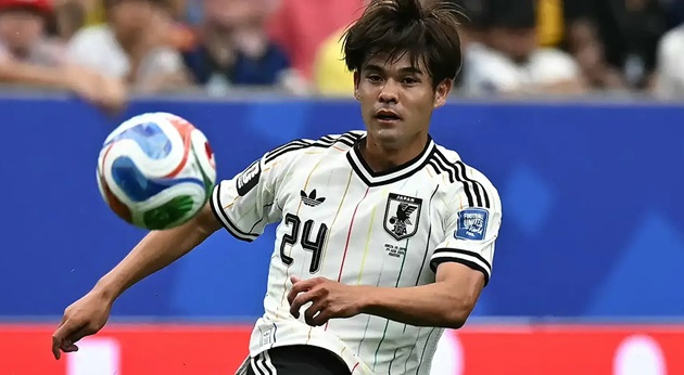 Liverpool, MU cùng nhắm sao Nhật Bản Kaishu Sano sau World Cup