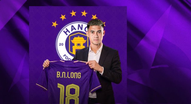 Sau Andrew Jung, Hà Nội FC đón tân binh thứ hai Bùi Ngọc Long