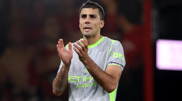 Man City đòi 80 triệu euro bán Rodri cho Real