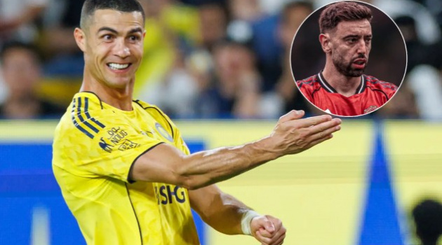 Ronaldo giục Al Nassr vung tiền đưa Bruno rời MU