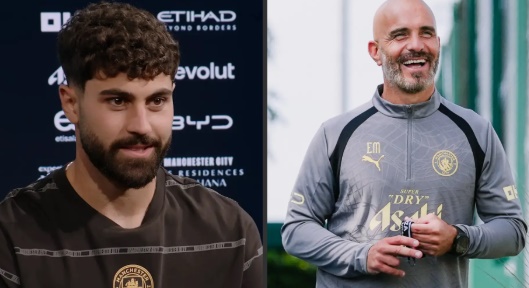 Gvardiol so sánh Enzo Maresca với Pep