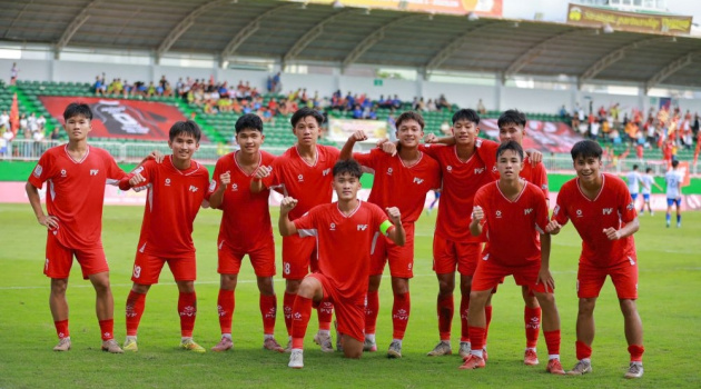 Đè bẹp U17 Huế, U17 PVF vô địch giải Quốc gia