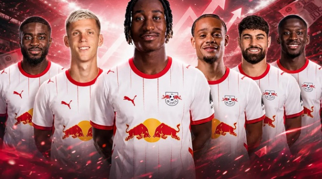 RB Leipzig xứng danh trạm trung chuyển hàng đầu của châu Âu