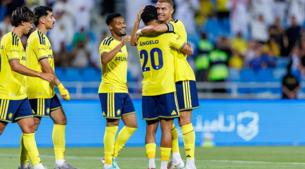 Ronaldo 'chốt hạ' chiến thắng huỷ diệt của Al-Nassr trước Al-Riyadh