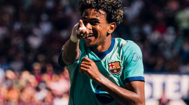 Yamal lập cú đúp, Barca hạ Levante trong trận cầu 6 bàn