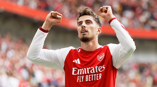 Arsenal đón tin vui về chấn thương của Kai Havertz