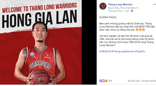 Hồng Gia Lân: Tôi thật sự muốn một lần được vào VBA Finals