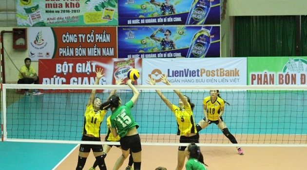 Giải bóng chuyền nữ các đội mạnh toàn quốc 2016: VTV Bình Điền Long An có chiến thắng thứ hai