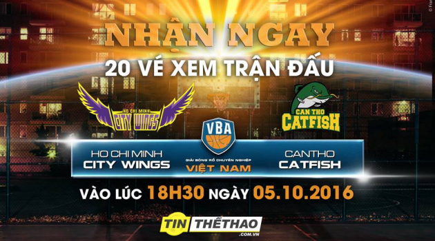 TinTheThao.com.vn tặng 20 vé xem bóng rổ đỉnh cao cho độc giả