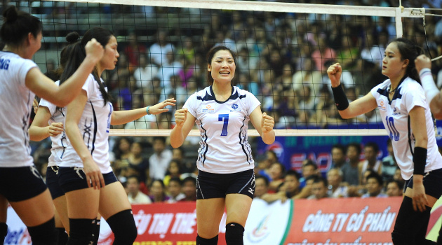 Bóng chuyền nữ Việt Nam hạ Nhật Bản ở VTV Cup