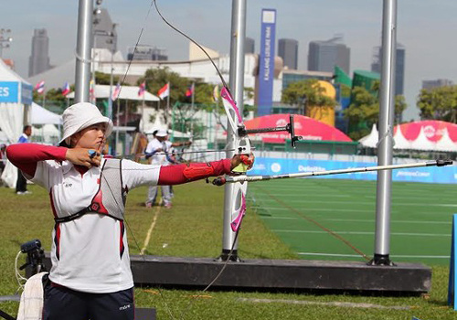 Bắn cung Việt Nam lần đầu đoạt HCV châu Á