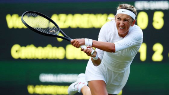 Khi chiến thắng đã trở lại với Azarenka