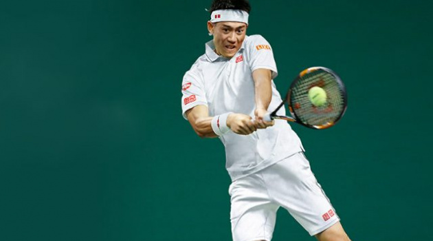 Bài test khó cho ngôi sao châu Á Kei Nishikori