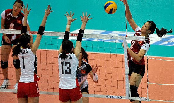 Bóng chuyền nữ Việt Nam gây bất ngờ trước Nhật Bản