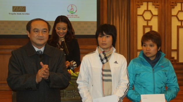 Gần 900 triệu đồng cho các VĐV chấn thương, khó khăn