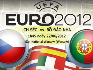 Thông tin thú vị trước trận đấu CH Séc-Bồ Đào Nha
