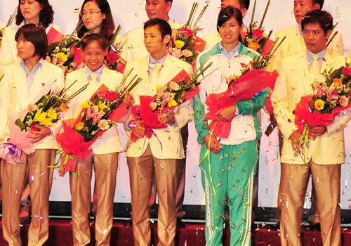 18 VĐV Việt Nam đi Olympic xuất quân