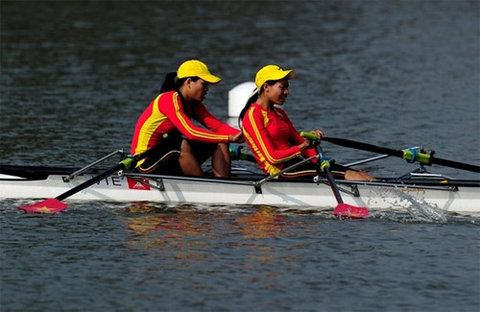 Tuyển thủ rowing thích thú với điều kiện Olympic