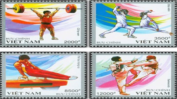 VĐV Việt Nam dự Olympic được lên… tem bưu chính