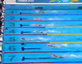 Video Olympic: Chung Kết bơi 200m tự do nữ