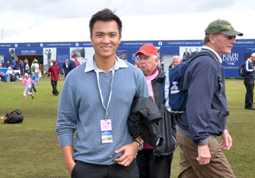 Golf thủ Việt dự giải vô địch mở rộng Anh