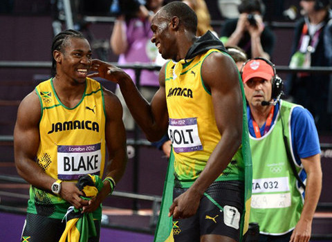 Usain Bolt 'mở mắt' nhờ Blake