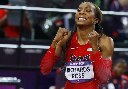 Sanya Richards-Ross: Một Sylvie van der Vaart của nước Mỹ