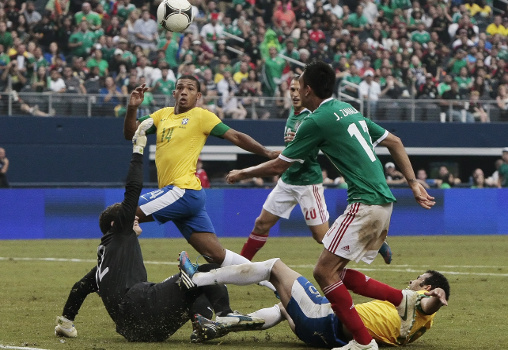 Tường thuật trực tiếp Olympic: Brazil 1 - 2 Mexico (KT)