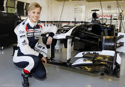 Susie Wolff: Bóng hồng sau tay lái