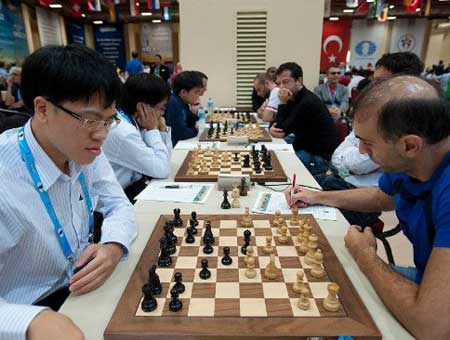 Giải VĐ cờ vua các đại kiện tướng Fujairah - UAE 2012: Quang Liêm thất bại lần thứ 2