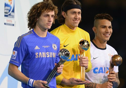 FIFA Club World Cup 2012: Thủ môn Corinthians giành Quả bóng Vàng, Daviz Luiz chỉ xếp thứ 2