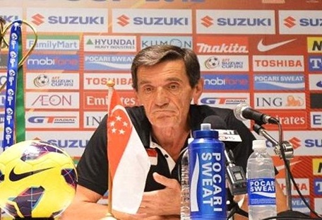 Huấn luyện viên Avramovic kiên quyết chia tay ĐT Singapore sau AFF Cup 2012