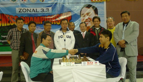 Vòng loại World Cup cờ vua - khu vực 3.3: Trường Sơn thắng trận khai mạc