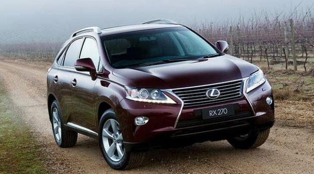 Lexus phát triển tiểu RX